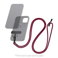 Mobilize Nylon Lanyard Bordeaux - thumbnail