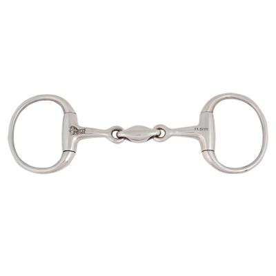 Harry's Horse Bustrens dubbelgebroken O-link 13mm