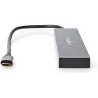 Nedis UHUBU3470AT Usb-hub 1x Usb-c™ 3.2 Gen 2 Male Usb-c™ 3.2 Gen 2 Female With Pd 3.0 / 3x Usb-c™ 3.2 Gen 2 Female 4-poorts Poort(en) Usb 3.2 Gen 2 Usb Gevoed 10 Gbps - thumbnail