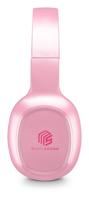 Music Sound | Hoofdband Bluetooth Basic | On-Ear Bluetooth-hoofdtelefoon met uittrekbare beugel - PlayTime 14h - kleur roze - thumbnail