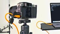 Tether Tools USB-kabel USB-C stekker, USB-C stekker 4.60 m Oranje CUC3215-ORG - thumbnail