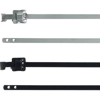 HellermannTyton 111-00149 MLT24SSC10-SS316/SP-BK Kabelbinder 630 mm 10 mm Zwart Bandsluiting geflensd, UV-gestabiliseerd 1 stuk(s) HellermannTyton 111-00149 MLT24SSC10-SS316/SP-BK Kabelbinder 630 mm 10 mm Zwart Bandsluiting geflensd, UV-gestabiliseerd 1 stuk(s)