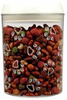 TRIXIE VOORRAADPOT KUNSTSTOF TRANSPARANT / WIT 1,5 LTR 17,5 CM - thumbnail