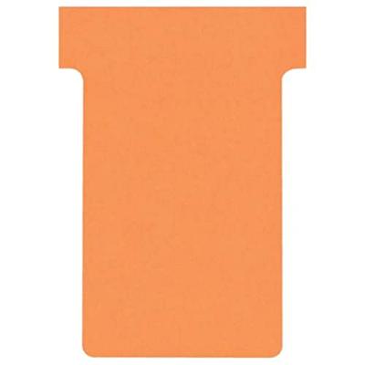 Nobo T-planbordkaarten index 2, ft 85 x 60 mm, oranje - thumbnail