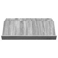 Bijzetkast Grijs Sonoma 90 x 57,5 x 42 cm Bewerkt hout - thumbnail