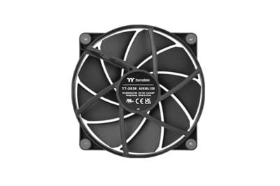 Thermaltake CT200 PC Cooling Fan Single Pack PC-ventilator Zwart (b x h x d) 200 x 200 x 30 mm