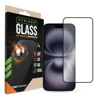 Striker D3O Xtreme Impact Glass Screen Protector - Black Frame - Apple iPhone 14 Pro Max/15 Plus/16 Plus - thumbnail