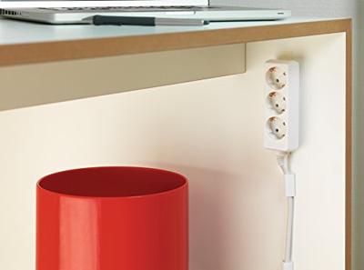 tesa POWERSTRIPS® Kabelclips Wit Inhoud: 5 stuk(s)
