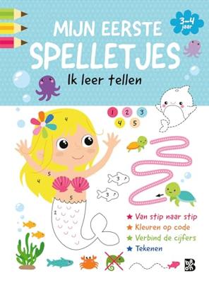Mijn Eerste Spelletjesblok Tellen 3-4 Jaar