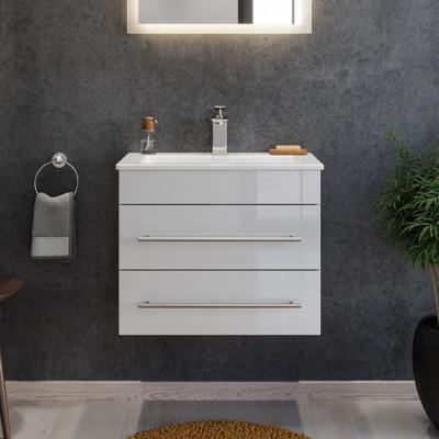 Saniclear Bianca badkamermeubel 60cm hoogglans wit