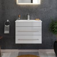 Saniclear Bianca badkamermeubel 60cm hoogglans wit - thumbnail