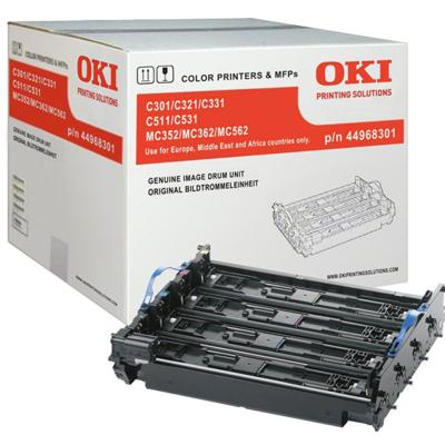 OKI Drum Unit C301 C321 C331 C511 C531 MC352 MC362 MC562 44968301 Drum Origineel Zwart, Cyaan, Magenta, Geel 30000 bladzijden OKI Drum Unit C301 C321 C331 C511 C531 MC352 MC362 MC562 44968301 Drum Origineel Zwart, Cyaan, Magenta, Geel 30000 bladzijden