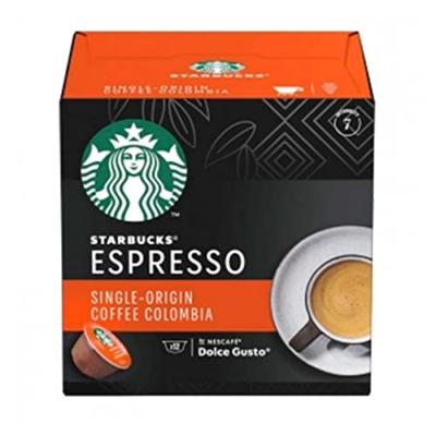 Koffiecapsules met doos Nestlé STARBU.COLOMBIA