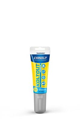 Colla fissante e sigillante - CYANOLIT - Crystal - Tubetto da 125 ml - Trasparente - Pratica e flessibile