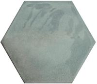 Hexagon Moon Green glans 16x18 - thumbnail