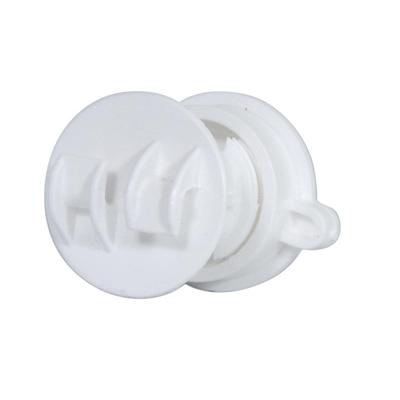 Gallagher Schroefisolator Wit voor paal ø 6-14mm (10) - 010943 010943