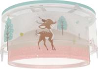Dalber Kinderkamer plafondlampLoving Deer roze - 61276 - thumbnail