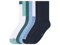 Esmara Kids 7 Paar kinder sokken (petrol/blauw/marineblauw, 39-42) - thumbnail