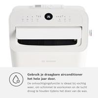 Bosch Cool 2000 Monoblock airco Energielabel: A (A+++ - D) 2.6 kW 88 m³ Wit - thumbnail