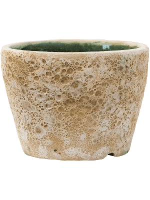 Lava Relic beige bloempot binnen 25x25x17 cm Lava Relic beige bloempot binnen 25x25x17 cm