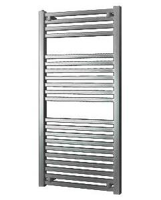 Handoekradiator Romana 1255 x 600 mm Zwart - thumbnail