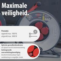 Brennenstuhl Professional SteelCore Kabelhaspel SC 4100 IP44 | 40m | H07RN-F 3G1,5 - 9191400110 - thumbnail