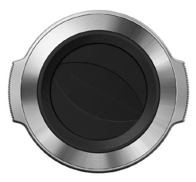 Olympus LC-37C lensdop zilver