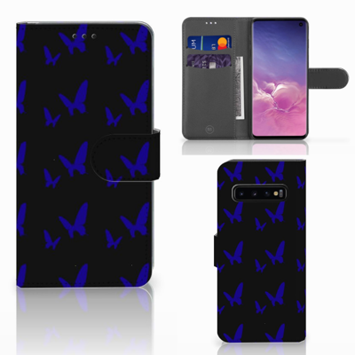 Samsung Galaxy S10 Telefoon Hoesje Vlinder Patroon Samsung Galaxy S10 Telefoon Hoesje Vlinder Patroon