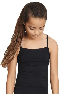 Name it 2-pak meisjes hemdjes - Spaghetti bandjes - Kinder basic katoenen onderhemd