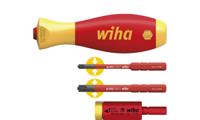 Wiha 41478 | Momentset easyTorque adapter electric | met slimVario® houder en slimBits SL/PZ | 4-delig - 41478 - thumbnail