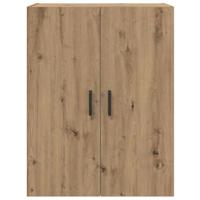Wandkast 2 pcs Artisan Eiken 69,5 x 34 x 90 cm Bewerkt hout - thumbnail