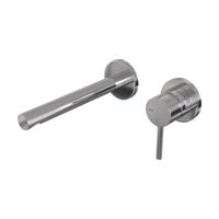 Brauer Chrome Edition Wastafelmengkraan inbouw - rechte uitloop links - hendel lang smal - model A 1 - chroom 5-CE-004-S2-65 - thumbnail