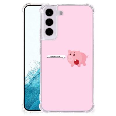 Samsung Galaxy S22 Stevig | Bumper Hoesje | Pig Mud Samsung Galaxy S22 Stevig | Bumper Hoesje | Pig Mud