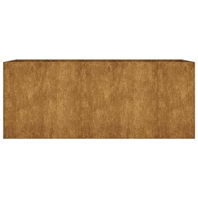 VidaXL Plantenbak verhoogd 200x80x80 cm cortenstaal