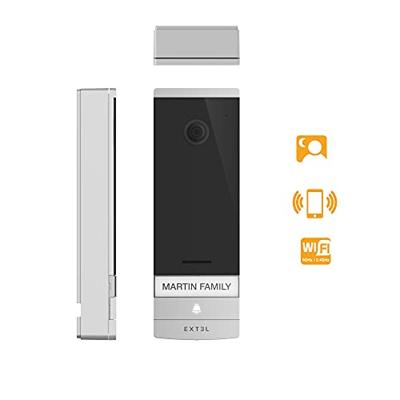 Extel CONNECT 2 Complete set voor Video-deurintercom WiFi Grijs, Zwart Extel CONNECT 2 Complete set voor Video-deurintercom WiFi Grijs, Zwart