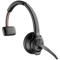 HP Poly Savi 8210 Monaural DECT On Ear headset DECT Mono Zwart Volumeregeling, Microfoon uitschakelbaar (mute) - thumbnail