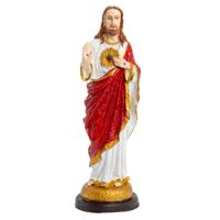 Beeld van Heilig Hart Jezus Christus (30 cm) - thumbnail