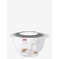 Margrethe beslagkom 3L met deksel wit - thumbnail