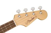 Fender Fullerton Jazzmaster Uke WN Tortoiseshell Pickguard 3-Color Sunburst elektrisch-akoestische ukelele - thumbnail