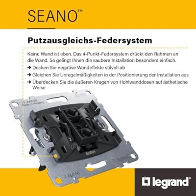 Legrand 765051 Kamerthermostaat Meerdere kleuren 1 stuk(s) - thumbnail