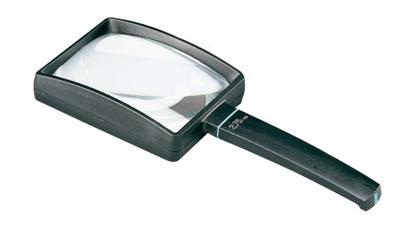 Eschenbach 2655175 Vergrootglas Vergrotingsfactor: 2.8 x Lensgrootte: (l x b) 100 mm x 75 mm Zwart