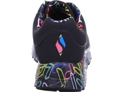 Skechers Uno Lite - Lovey Luv 314976L/BKMT Zwart-28 maat 28