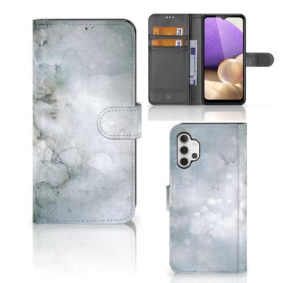 Hoesje Samsung Galaxy A32 4G Painting Grey Hoesje Samsung Galaxy A32 4G Painting Grey