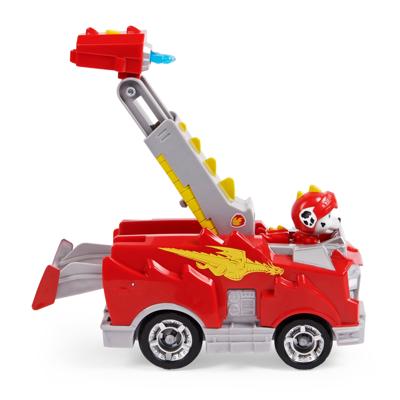 Paw Patrol Rescue Knights Marshall + Deluxe Voertuig Paw Patrol Rescue Knights Marshall + Deluxe Voertuig