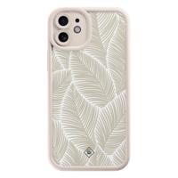 iPhone 11 beige case - Palmy leaves beige - thumbnail