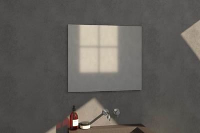 BRAUER Emerald spiegel - 80x70cm - rechthoek - aluminium SP-EM80RH BRAUER Emerald spiegel - 80x70cm - rechthoek - aluminium SP-EM80RH