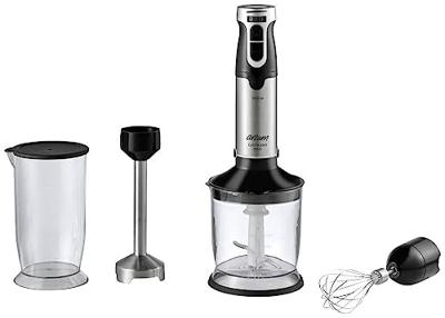 arzum AR1162 Staafmixer 1000 W Met maatbeker, Met mixbeker, Traploze snelheidsinstelling Zwart, RVS