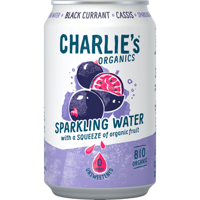 Charlie&apos;s Sparkling Water Cassis 330ML bij Jumbo - thumbnail