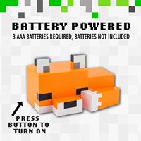Minecraft Fox Lamp - thumbnail