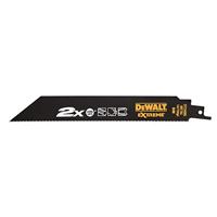 DeWalt Accessoires Reciprozaagblad 2X BiM 203x2,5mm medium metalen profielen - DT2408L-QZ - thumbnail
